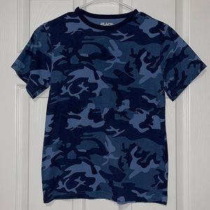 Children’s Place Blue Camouflage Shirt